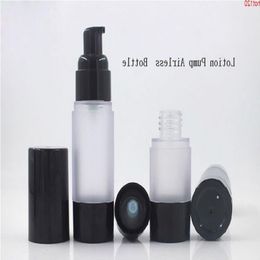 500 x 15ml 30ml 50ml Refillable Plastic Airless Spray Bottles 1oz Portable Frost Cosmetic Makeup Water Lotion Pump Containergood Ndcel