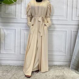 Ethnic Clothing Latest Elegent Cardigan For Muslim Eid Fashion Turkey Open Abaya Islamic Female Middle East Robe Kaftan Dubai Dresses