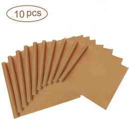 Rolling Pins Pastry Boards 10 Pcs 2 Sizes Reusable Resistant Baking Mat Sheet Pastry Oil-proof Paper Grill Baking Mat Baking Oven Tools Baking Accessories 231018