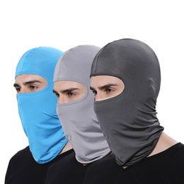 Unisex Balaclava Mas Mask Ski Полночная маска маска вытяжка тактического снега Мотоцикл. Холодная погода Летняя охлаждение шеи гетры UV Protector W0113