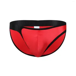 Underpants Men's Sexy Briefs Jockstrap Gay Slip Thongs Homme Srting Underwear Men Pouch Cuecas Man Cotton Panties Mesh 2023