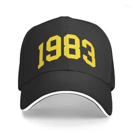 Ball Caps Fashion Unisex In 1983 Birthday Baseball Cap Adult Adjustable Dad Hat Women Men Sports