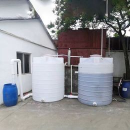 Solar powered biogas tanks for treating feces by household or small-scale farmers