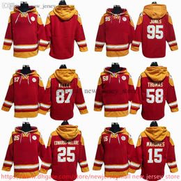 DIY Designer Patrick Mahomes Hoodie Mens Kids Woman Travis Kelce Derrick Thomas Winter Plush Sweater Hooded Ins Fashion Youth Students Spring and Autumn Team Hoodie