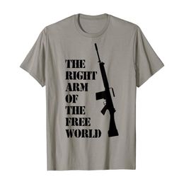 FN FAL The right arm of the world t-shirt dark version300l