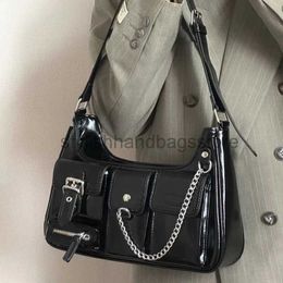 Shoulder Bags Punk Fasion 2023 New Design Cains Crossbody Soulder Bags PU Ladies Bagsstylishhandbagsstore