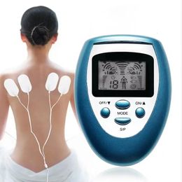 Back Massager TENS Electrical Nerve Muscle Stimulator EMS Electric Pulse Digital Physical Therapy Machine for Pain Full Body Neck Back Massage 231017