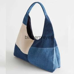 Shoulder Bags Bags Pawork Design Women Soulder Bag Fasion Denim Female andbags large capacity Jeans big Totesblieberryeyes