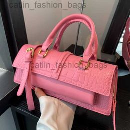Cross Body 2023 Fashion Handbags And Designer Orange Shoulder Bag Stone Pattern Leather Crossbody Bags Femalecatlin_fashion_bags