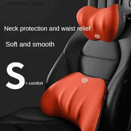 Seat Cushions Car Headrest Lumbar Support Neck Protection Car Headrest Memory Cotton Seat Car Headrest Lumbar Support Car Lumbar Support Q231018