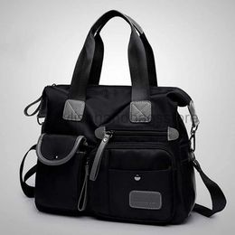 Shoulder Bags Bags Ladies Tote Bag Fasion Nylon Waterproof Casual Soulder Mummy Bag Large Capacity Messenger Bagsstylishhandbagsstore