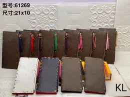 Luxury Brand Women Long Wallets Color Letters Zipper Coin Purses Designer Brand Ladies Brown Letter Hasp Clutch Bags Card Bags Zippy Pocket Female Purses Wallets