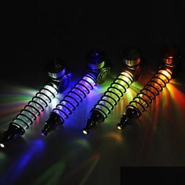 Smoking Pipes Luminous Bong Glowing Glass Pipe Metal Lighting Smokingpipes Tobacco Drop Delivery Home Garden Household Sundries Acces Dhrea