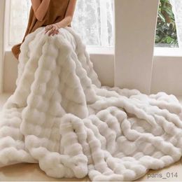 冬用の毛布の毛布豪華な暖かさのための超快適な毛布ベッドのためのハイエンドの暖かい冬の毛布