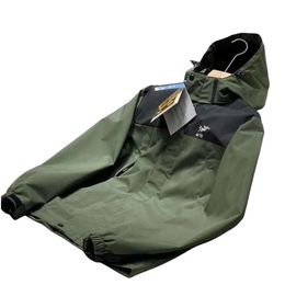 Arcterxy Designer Overcoat Original Quality Outdoor Hiking Clothes Jacket Mens Puff Windbreak Waterproof Lightweight Raincoat Puffer Hooded