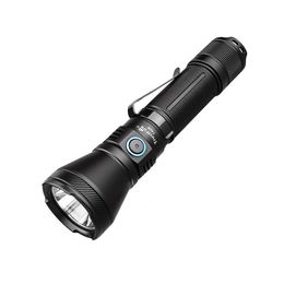 Flashlights Torches Trustfire T40R Tactical Rechargeable lamp 1800Lumen 550Meter Beam Range Led Flashlight with Usb Charging Self-defense IP68 Torch 231018