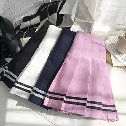 Skirts High Quality Korean Women Golf Skirt Pleated 2023 Gym Tennis J Lindeberg Wear Ladies Sport