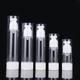 15ml 30ml 50ml 80ml 100ml Airless Bottle Cosmetic Package Emulsion Bottles Cosmetic Container Pump Travel bottle Perfume Bottle F3368 N Tidb