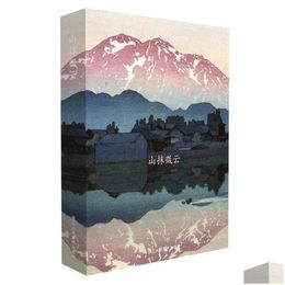 Business Card Files Business Card Files 32 Pcs/Set Art Postcard Mountain Clouds Japanese Landscape Creative Birthday Gift 23 Dhgarden Dhy1B