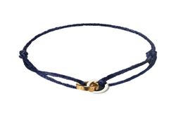 Edelstahl-Armband, 2 runde Baumwollseile, einziehbar, schöner Modeschmuck, beliebtes Unisex-Geschenk7505900