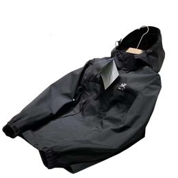 Arcterxy Designer Coat Original Quality Jacket Men's Windproof Waterproof Jacket Light Hooded Outdoor Raincoat Mountaineering Suit Unisex