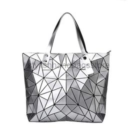 Shoulder Bags new luxury andbags women bags designer Large tote Soulder Bag main Geometric bag feminina Silverstylishhandbagsstore
