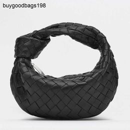 BottegassVenetas Jodie Handbags Woven Handbag Beagt Vute Bag Womens Genuine Leather Handmade Mini Knot Handheld Small Bun Dumpling Bags 230726