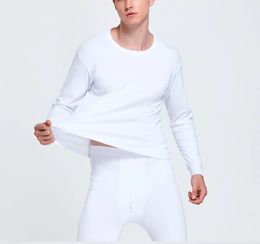 Mens Thermal Underwear Men Cotton Sets Thermo Long Johns Winter Clothes Warm Body Top Buttoms 231018