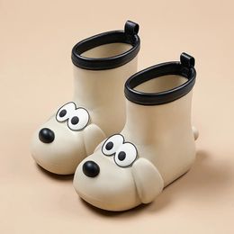 Boots Children's Rain Boots Anti Slip Waterproof Children's Rain Shoes Kids' Baby Boy girls' Water Shoes Children's Middle Tube 231017