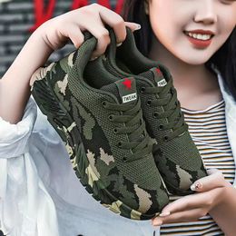 Dress Shoes Wnfsy Men's Camouflage Casual Fashion Able Mesh Sports Low Top Running Antiskid Work Clothes Zapatillas 231017