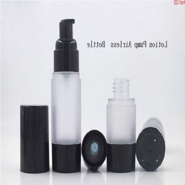 500 x 15ml 30ml 50ml Refillable Plastic Airless Spray Bottles 1oz Portable Frost Cosmetic Makeup Water Lotion Pump Containergood Scljl