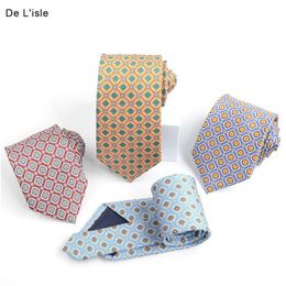 Neck Ties Fashion Style 100% Silk Printed Necktie Mens Tie Kravat Gravatas Ties Ascot Tie Gifts For Men Cravat Corbata Neck 231013