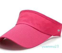 Outdoor Baseball Hats Yoga Visors Quickdrying Perforated Sun hat Leisure Fashion for Sport Cap Strapback