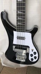 Ome 5 String Electric Bass Basswood Body Finish Gloss Black Chrome Hardware