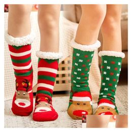 Party Favour Whosale Good Quality Christmas Stocking Personalised Holiday Socks Women Warm Leggings Drop Delivery Home Garden Festive Dhsan