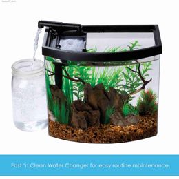 Aquariums Interpet Aquatic Starter Kit Fish Tank Aquarium Clear Acrylic 2.5 Gallons YQ231019