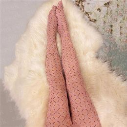Sexy Long Stockings Tights Women Fashion Thin Lace Mesh Socks Stocking Soft Breathable Letter Print Pantyhose With Gifts Box303u