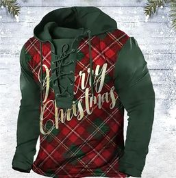 Customised Tees & Polos 021 Colour christmas Hoodie Loose Sweater Long sleeved Coat
