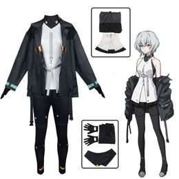 Anime Synduality Noir Cosplay Noir Cosplay Costume Nova Uniform Outfits Coat Neck Ornament Halloween Party Costume for Womencosplay
