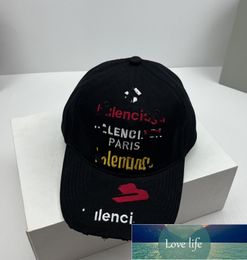 Brand Letter Embroidered Soft Top Cotton Baseball Cap Women's Spring and Summer Breathable Sun Hat Slimming Peaked Caps