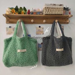 Shoulder Bags Shopping Bags Soulder Bag Available Design Fasion Women Sopping Bag Large Capacity Faux Fur Tote Bagblieberryeyes