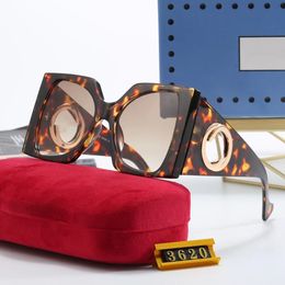 Fashion Classic Designer Sunglasses For Men Women Sunglasses Luxury Polarized Pilot Oversized Sun Glasses UV400 Eyewear PC Frame Polaroid Lens S3620