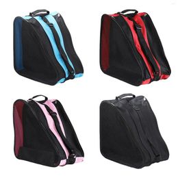 Outdoor Bags Roller Skates Bag Skating Shoes Large Capacity 3 Layer Tote Handbags Unisex Inline