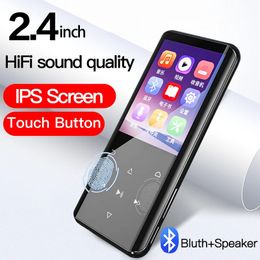 MP3 MP4 Players Ruizu D25 Music Player FM Radio Portable Touch With Bluetooth 24 Inches 1632GB Storage Usb Read HIFI Lossless Sound 231018