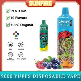 Cheap Price Alibaba Wholesale Custom Disposable Vape Pen Dubai Best 7000 9000 10000 11000 Puff 9k E Cigarette Bar Disposable Vapes Electric Smoking Puff Grape Flavour