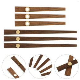 Wall Clocks 5 Sets Wooden Clock Hands Pointer Mute Pinter Parts DIY Motor Pointers Plate Durable Cross Stitch Kits Mechanism With