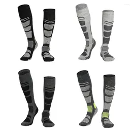 Men's Socks Wool Hiking Long Warm Thickened Winter Thermal Absorption Ski Snowboarding For Sports Accessories