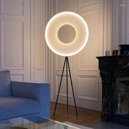 Floor Lamps Nordic Creative Fabric Pleats Minimaist Art Decor Lamp Lights Living Room Sofa Corner Home Indoor Standing Lighting