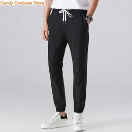 Men's Pants Men Sweatpants Breathable Quick Dry Sport Golf Outdoor Trousers Male Stretch Nylon Fabric Casual Summer Thin