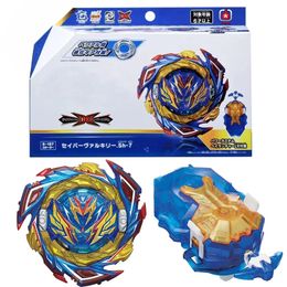 Spinning Top Rubber Dynamite Battle Bey Set B187 Savior Valkyrie Booster with Custom er Kids Toys for Boys Gift 231017